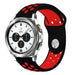 Bracelet sport Samsung Galaxy Watch 4 - 40mm (noir/rouge)