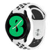 Bracelet sport Samsung Galaxy Watch 4 - 40mm (blanc /noir)