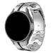 Bracelet acier solidité Samsung Galaxy Watch 4 44mm (argent/noir)