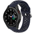 Bracelet silicone avec trous Samsung Galaxy Watch 4 Classic 42mm (bleu foncé)