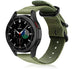 Bracelet nylon boucle Samsung Galaxy Watch 4 Classic 46mm (vert)