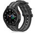 Samsung Galaxy Watch 4 Classic 46mm Nylon Strap with Buckle (Black/Grey)