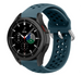 Bracelet silicone trou Samsung Galaxy Watch 4 Classic 42mm (vert roche)