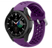 Bracelet silicone trou Samsung Galaxy Watch 4 Classic 42mm (violet)