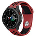 Bracelet sport Samsung Galaxy Watch 4 Classic 42mm (rouge/noir)