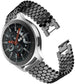 Bracelet acier poisson Samsung Galaxy Watch 46mm (noir)