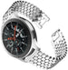 Samsung Galaxy Watch 46mm Steel Strap Hexagons (Silver)