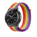 Bracelet nylon Samsung Galaxy Watch 46mm (arc-en-ciel)