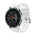 Bracelet silicone Samsung Galaxy Watch 46mm (blanc)