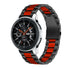 Bracelet acier Samsung Galaxy Watch 46mm (noir/rouge)