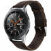 Bracelet cuir Samsung Galaxy Watch 46mm (marron foncé)