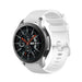 Bracelet silicone Premium Samsung Galaxy Watch 46mm (blanc)