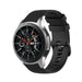 Bracelet silicone Premium Samsung Galaxy Watch 46mm (noir)