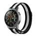 Bracelet Milanais Samsung Galaxy Watch 46mm (noir/blanc)