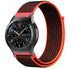 Bracelet nylon Samsung Galaxy Watch 46mm (noir/orange)