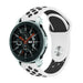 Samsung Galaxy Watch 46mm Sport Strap (White/Black)