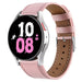 Bracelet cuir Samsung Galaxy Watch 5 - 44mm (rose)