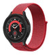 Bracelet nylon Samsung Galaxy Watch 5 Pro (rouge)