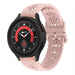 Samsung Galaxy Watch 5 Pro Silicone Strap Patterned (Pink)