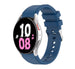 Bracelet Samsung Galaxy Watch 5 - 44mm silicone (bleu foncé)