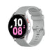 Bracelet silicone luxe Samsung Galaxy Watch 5 - 44mm (gris)