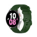 Bracelet silicone luxe Samsung Galaxy Watch 5 - 44mm (vert armée)