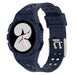 Samsung Galaxy Watch 4 40mm Silicone Strap with Frame (Dark Blue)