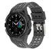 Bracelet silicone intégral Samsung Galaxy Watch 4 Classic 46mm (noir transparent)