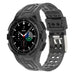 Bracelet silicone intégral Samsung Galaxy Watch 4 Classic 46mm (noir transparent)