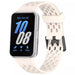 Bracelet silicone respirant Samsung Galaxy Fit 3 (lumière stellaire)