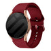 Bracelet silicone boucle Samsung Galaxy Watch 5 Pro (rouge)