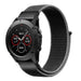 Bracelet nylon Garmin Quatix 8 - 47mm (charbon)