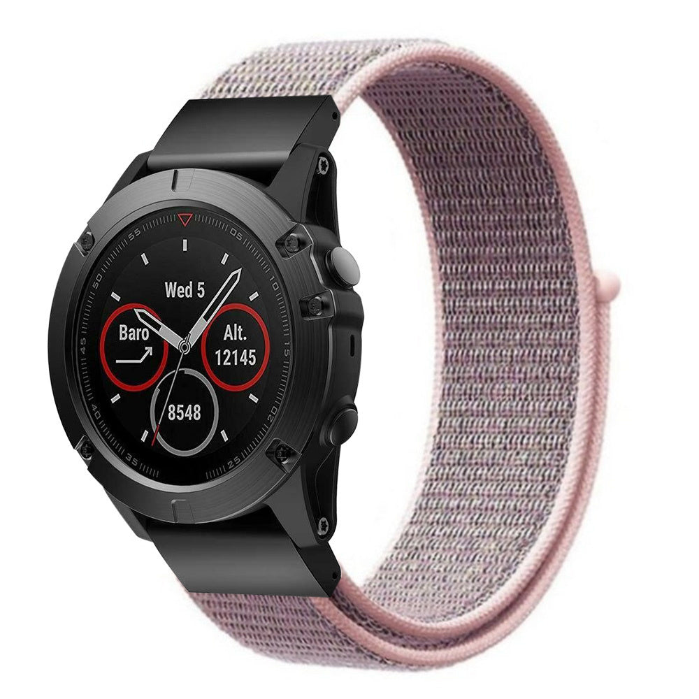 Bracelet nylon Garmin Approach S62 (rose sable)