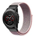 Bracelet nylon Garmin Quatix 5 / 6 / 7 (sable rose)