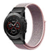 Bracelet nylon Garmin Fenix 9 - 43mm (rose sable)