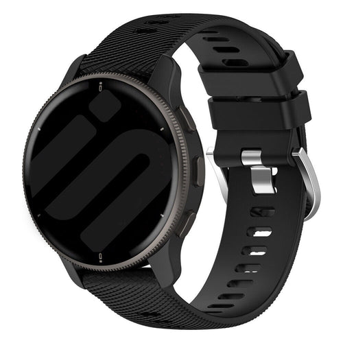 Bracelet silicone Garmin Forerunner 645 (noir)