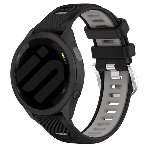 Bracelet sport avec boucle Garmin Vivomove Luxe (noir/gris)