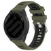 Bracelet sport avec boucle Garmin Venu 4 - 45mm (vert olive/noir)