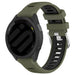 Bracelet sport á boucle Garmin Forerunner 245 (vert/noir)