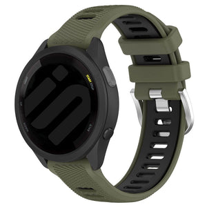 Bracelet sport avec boucle Garmin D2 Air X10 (vert olive/noir)