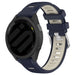 Bracelet sport avec boucle Coros Apex 4 - 42mm (bleu foncé/beige)