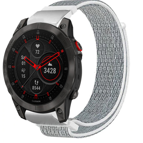 Nylon Strap, on a watch, 3/4 front view