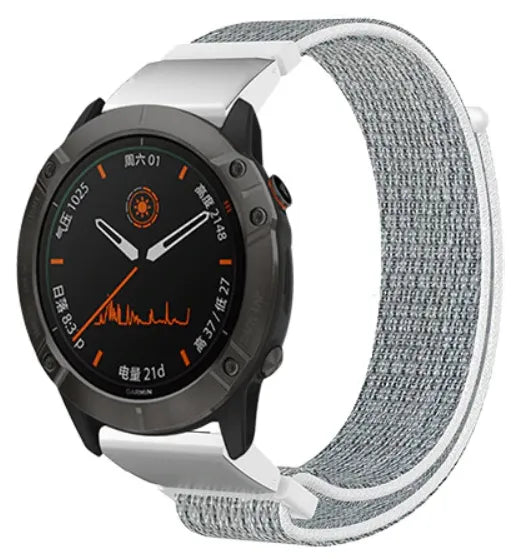 Bracelet nylon Garmin Approach S70 - 47mm (coquillage)