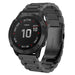 Bracelet acier Garmin Fenix 3 (noir)