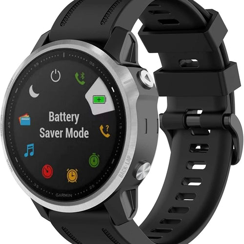 Bracelet silicone Garmin Instinct E - 40mm (noir)
