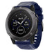 Bracelet silicone Garmin Fenix ​​​​5x / 6x (bleu foncé)