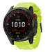 Bracelet silicone Garmin Fenix 7x (vert clair)