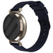 Bracelet silicone luxe Garmin Lily 2 (bleu foncé)