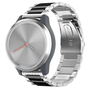 Steel Strap, on a watch, 3/4 front view