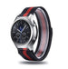 Bracelet Milanais Samsung Gear S3 (noir/rouge)